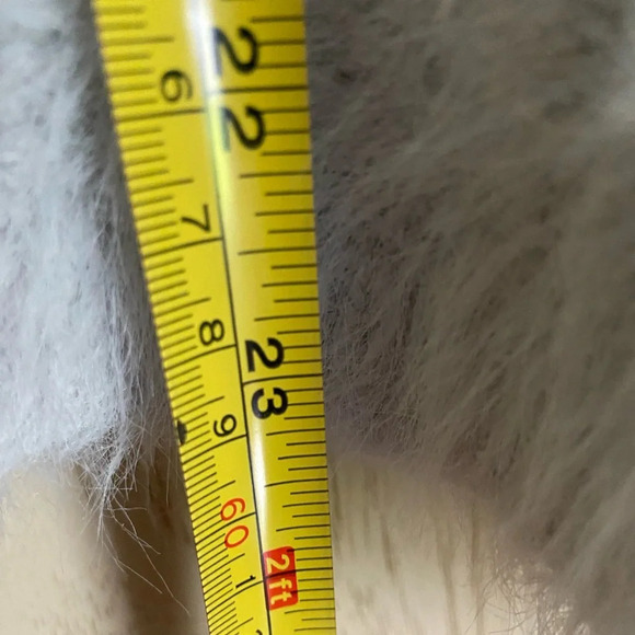 Willow & Clay Fluffy Soft Grey Cardigan Sz Small - Picture 7 of 9